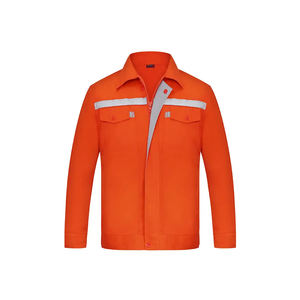 Trajes de trabajo de seguridad de construcción personalizados Overol de algodón para hombres Dangri Reflective Mechanic Workwear BY HI Uniform Set2026 - Product Image 2