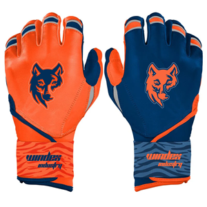 Fabricant de gants de softball de qualité supérieure avec logo personnalisé, design dernier cri, en cuir Cabretta, manchette longue, gants de frappe de baseball. - Product Image 1