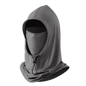 Cache-cou intégral pour femmes cyclistes, style fin et respirant, avec capuche amovible - Product Image 2