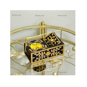 Standard Design Square Shape Incense <b>Bakhoor</b> Burner With Box Finest Quality MOP <b>Oud</b> Burner For Indoor Outdoor - Product Image 2