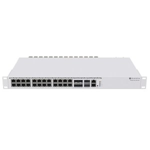 สวิตช์ Mikrotik CRS326-4C+20G+2Q+RM, 20 พอร์ต RJ45 2.5G, 4 พอร์ต (2.5G ETH/10G SFP+ Combo), 2 พอร์ต 40G QSFP+ - Product Image 1