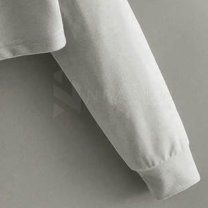 Couleur unie, design personnalisé, sweats à capuche pour femmes, tissu tricoté confortable pour l'extérieur, saison hivernale, imprimé devant court. - Product Image 6