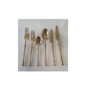 Juego de cubiertos de metal de acero inoxidable ecológico de nuevo diseño Cubiertos decorativos elegantes para portabilidad Fabricante directo - Product Image 6