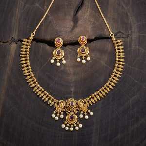 Antique <b>Ruby</b> <b>Necklace</b> 177701 for Weddings - Product Image 2