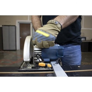 Gants de travail de conducteur de qualité supérieure Hi Vis sans doublure avec embouts fluorescents Doublure Fr souple Fonctions anti-coupure et antidérapantes Taille Xl - Product Image 5