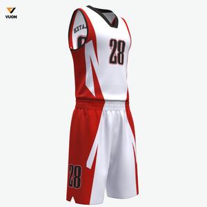 Alta calidad barato diseño personalizado baloncesto Jersey equipo Club sublimación baloncesto Jersey uniforme - Product Image 4