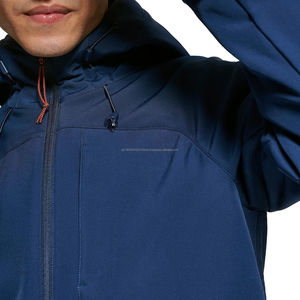 Veste softshell personnalisée de conception OEM Vestes softshell bon marché et de qualité supérieure pour jeunes Vestes softshell d'excellente qualité pour hommes - Product Image 6