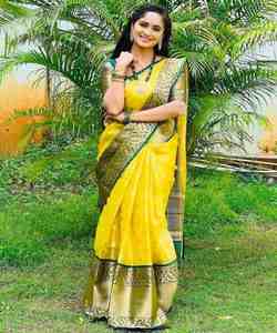 Sari nupcial blanco con gasa y Organza para mujer, ropa de fiesta de boda, ropa India elegante - Product Image 4