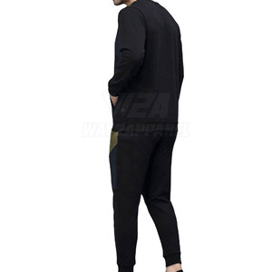 Nouveaux survêtements pour hommes, mode unie, matière épaisse et solide, logo personnalisé, survêtements pour hommes en vente en ligne - Product Image 3