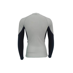 เสื้อรัดกล้ามเนื้อแขนยาวพิมพ์ลาย UV สำหรับผู้ชาย ป้องกันแบคทีเรีย ผลิตตามสั่ง ขายส่ง คุณภาพสูง 220 กรัม ชุดกีฬา OEM - Product Image 3