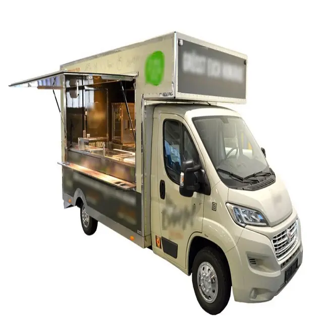 Prezzo all'ingrosso camion di cibo Mobile per la vendita/nuovo camion Fast Food rimorchio carrello per la vendita