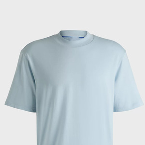 High Quality Custom Made Men's T-Shirts with Logo Print Solid Color 220 Grams <b>Weight</b> <b>Blank</b> Design Pakistan Made for Sale - Product Image 5