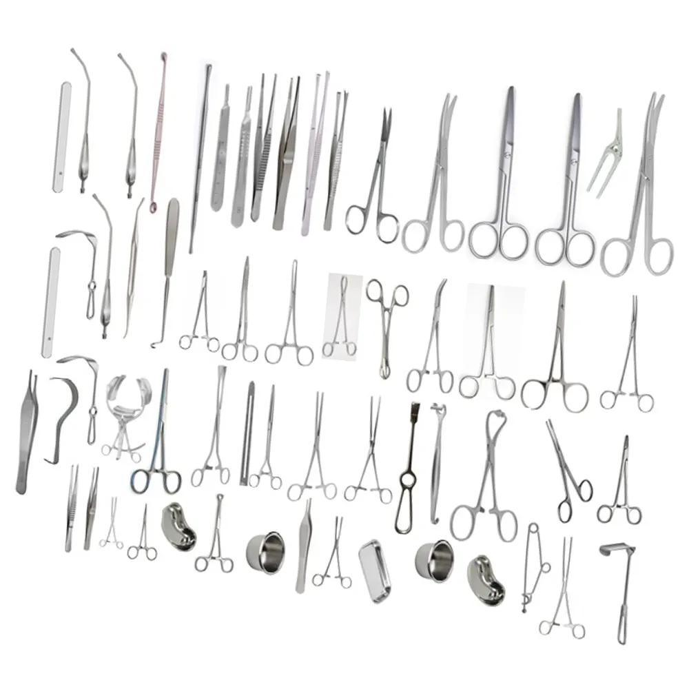 Roestvrijstalen 197 Pcs Laparotomie Instrumenten Set-Chirurgische Medische Instrumenten Veel Nieuwe Uitstekende Kwaliteit Top Van Onze Chirurgische