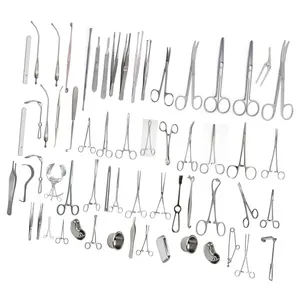 Set di strumenti per laparotomia in acciaio inossidabile 197 pezzi-strumenti medici chirurgici lotto nuovo Top della nostra qualità eccellente chirurgica