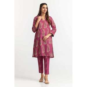 Conjunto de Camisa y Pantalón de Algodón Dobby con Estampado Digital Modelo IPS-24-12 - Product Image 4