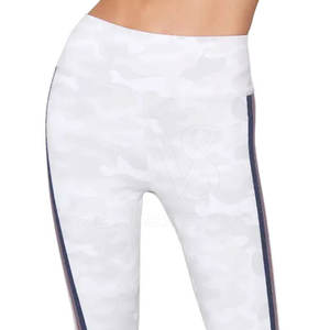 Pantalon de Yoga taille haute en Polyester Spandex respirant pour femmes Sexy motif solide taille XXL Leggings longs avec fonction de levage des fesses - Product Image 6