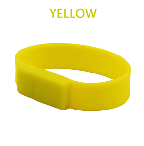 Pulsera amarilla de 128g, pulsera USB Flash Drive - Product Image 1