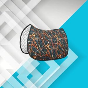 Nouveau modèle de tapis de selle tout usage par sublimation Produits pour chevaux Tapis de selle indien Accessoire d'équitation - Product Image 1
