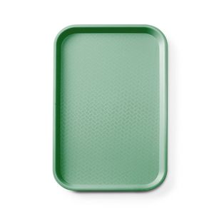 Vassoio per Fast Food AmerBox Monouso GN 1/1 Verde 530x325x(H)20mm Contenitore per Pranzo in Polipropilene - Product Image 1