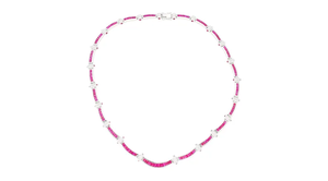 Collar de Diamantes de 17.3 Quilates, Chapado en Plata de Ley 925, SV JEWELS, Certificado IGI, VVS1, con Piedras Laterales, para Mujer - Product Image 5