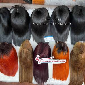 Wholesale Price 2024!!! Human <b>Hair</b> <b>Extensions</b> <b>Wig</b> with Lace 100% Vietnam Human <b>Hair</b> Raw <b>Hair</b> - Product Image 2