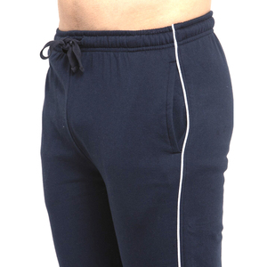 Chándal Deportivo de Invierno 2025, Corte Regular, Personalizado, para Hombre, Azul y Blanco, Informal, Transpirable, 100% Poliéster, Felpa, Talla Grande - Product Image 3