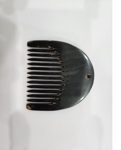 หวีเขาควายธรรมชาติทำมือหรูหราหวีรัดเกล้าสำหรับงานแต่งงานเจ้าสาวสไตล์ตะวันตกหรูหราศิลปะอินเดีย - Product Image 2