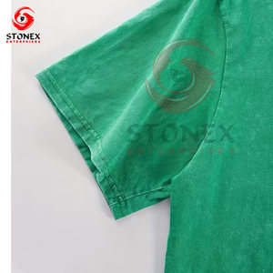 Stylish Summer Solid Color Quick-Drying Breathable Acid Wash T-<b>Shirt</b> Plain Dyed Finish High Quality Spandex/Polyester <b>for</b> <b>Women</b> - Product Image 5