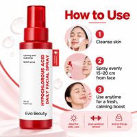 Spray facial à l'acide hypochloreux OEM ODM sous marque privée, hydratant quotidien, apaisant, brume rafraîchissante pour le soin de la peau, 125 ml