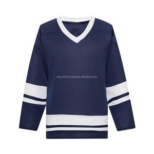 Practique el jersey de hockey sobre hielo Jersey en blanco cómodo para desgaste de hockey sobre hielo - Product Image 2