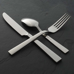 Fabuleux argent poli Design coréen nouvelle poignée épaisse en acier inoxydable argenterie bon marché Design Royal cadeau de luxe de mariage - Product Image 6