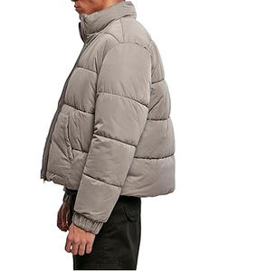 Veste matelassée courte pour homme à manches longues, personnalisée, de haute qualité, en gros, marque privée, impression personnalisée, imperméable, printemps - Product Image 5
