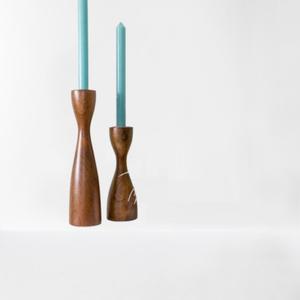 Wholesale Home Kitchen Dining Table Decorative Wooden Candle Holder <b>Tealight</b> Candlestick Top Quality Wood Material Candle Stand - Product Image 1