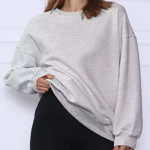Sweat-shirt Femme Haute Qualité Pull Manches Longues Sweat Coton pour Dames Filles Adultes Sweat-shirt Femme LOGO Personnalisé - Product Image 3