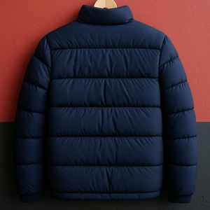 Chaqueta Acolchada de Invierno con Logotipo Frontal, Reversible y Ecológica, Resistente al Viento, Relleno Aislante, Lista para Exportación - Product Image 6