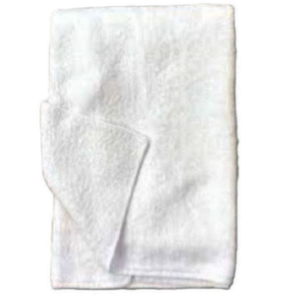Serviettes de bain et tapis de bain MGI personnalisés avec logo, 100 % coton, qualité hôtelière, durables, motif écossais blanc tricoté, écologiques - Product Image 4