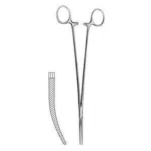 Artery Forceps Surgical Clamps Instrument Set | Stainless Steel 14-18cm Curved & Straight Hemostats for <b>Medical</b> & Surgical Use - Product Image 6
