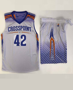 Uniformes de Baloncesto con Impresión Digital Completa, Conjuntos de Camiseta y Pantalones Cortos de Baloncesto de Malla de Poliéster, Jersey de Baloncesto - Product Image 5