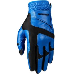 Vente directe d'usine Concevez votre propre logo en peau de mouton couleur Cabretta gant de golf respirant en cuir sport gants de golf personnalisés - Product Image 5