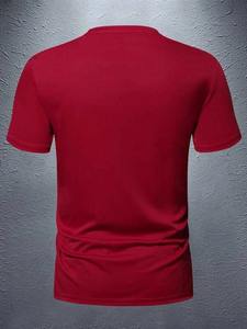 Camiseta de peso pesado, ropa informal, camiseta para hombre, camiseta de tela de alta calidad para pedidos a granel, camiseta de algodón 100% - Product Image 4
