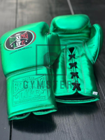 Gants de boxe GYMSTERO en cuir de vachette véritable de haute qualité, à doigts entiers, avec sangle de poignet réglable et lacets, personnalisables
