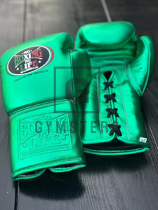 Gants de boxe GYMSTERO en cuir de vachette véritable de haute qualité, sangle de poignet réglable, fermeture à boucle, logo personnalisé - Product Image 6