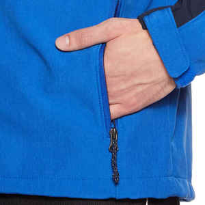 Chaqueta de concha suave impermeable para exteriores para hombre adulto negro senderismo Camping rompevientos para invierno chaquetas para hombre - Product Image 3