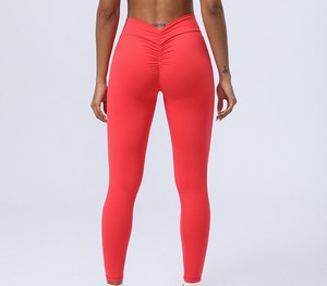 La mejor ropa de gimnasio de alta calidad para mujer, los mejores pantalones de cintura alta, mallas de Yoga, suministro ODM, ropa de entrenamiento Fitness - Product Image 4