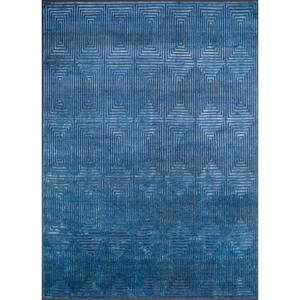 พรมขนสัตว์ผสมไหมถักมือสีเบจและสีน้ำตาลลายเรขาคณิต ผ้าฝ้ายออร์แกนิกสำหรับห้องนั่งเล่น พรมปูพื้นบ้าน/ทางเดิน-Aiws-3007 - Product Image 1