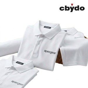 <span class=keywords><strong>Polo</strong></span> homme en jersey de coton Cbydo OEM ODM, coupe classique, uni, personnalisable avec logo brodé. - Product Image 1