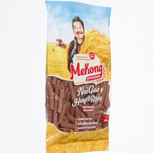 Pâtes de riz Penne Dragon Rouge sans sucre, faibles en sodium, sans borax, qualité supérieure, OEM ODM, vente en gros Vietnam, 300g, article premium - Product Image 3
