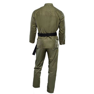 "Costumes de karaté noirs de qualité supérieure: Gis d'arts martiaux en coton/polyester les mieux classés pour l'entraînement et la performance - Product Image 3