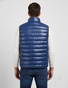 Gilet d'hiver imperméable décontracté pour homme, veste sans manches chaude à fermeture éclair, gilet en tissu personnalisé, gilet d'hiver - Product Image 5