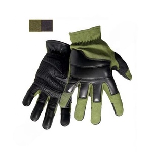 Gants courts Soft Knuckle hiver moto conduite équitation cyclisme main et doigt Protection gants en cuir du Pakistan - Product Image 3